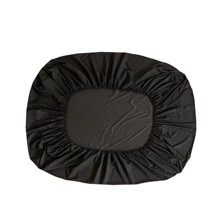 L'essentiel linge de maison Düzboya - Juego de sábanas individuales - Negro L'essentiel linge de maison Düzboya - Juego de sábanas individuales - Negro